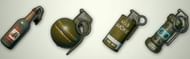 The various throwables in PUBG mobile.